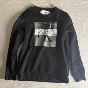 Calvin Klein Jeans Black Crewneck Sweater